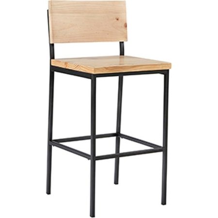 PROGRESSIVE FURNITURE Progressive Furniture A103-43N Bar & Game Room Wood & Metal Counter Stool; Natural A103-43N